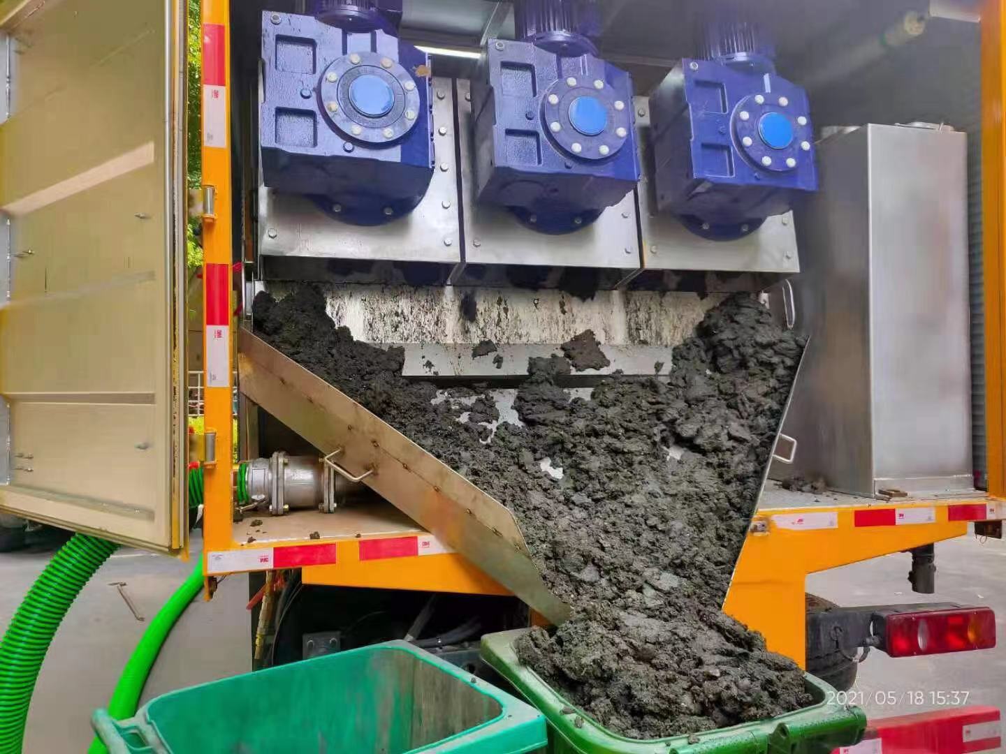 太平化粪池清掏城市维护站-泥浆净化干湿分离处理